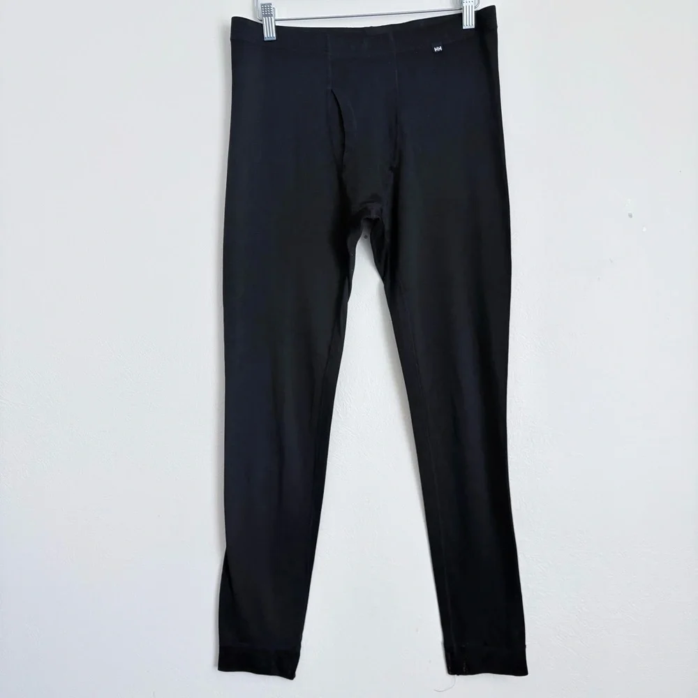 Helly Hansen Baselayer Long John’s Thermal Underwear Outdoor Workwear Black Sz L